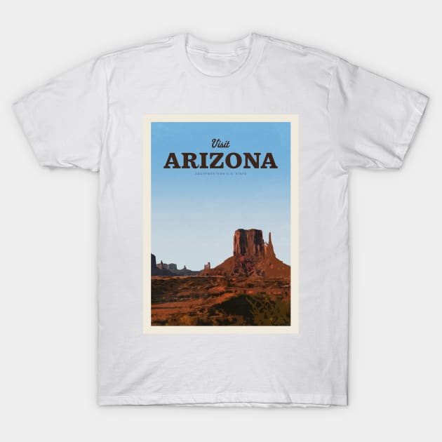 Visit Arizona T-Shirt by Mercury Club